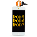 LCD-enhet för iPod Touch 5 / iPod Touch 6 / iPod Touch 7 (Premium) (Vit) vit