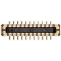LCD FPC-kontakt för iPhone 5S (J5: 22 stift) svart