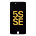 LCD-enhet för iPhone 5S / SE (2016) (Renoverad) (Svart) svart