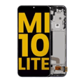 OLED-enhet med ram för Xiaomi Mi 10 Lite 5G (renoverad) (Cosmic Gray) grå