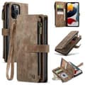 CaseMe C30 Plånboksfodral iPhone 12 Pro Max – Brun brun