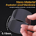 Miniatyrbild 4 av 6: 2 st nano skärmskydd för iphone 6,7,8,SE2 Transparent