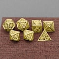 Pikkukuva 3 / 10: 7-osainen monitoiminen polyhedron-noppa ontto metalli noppa setti lautapeli-noppa