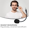 Miniatyrbillede 2 af 8: Udskiftningsmikrofoner til Quantum 400 Støjreducerende Gaming Headsets