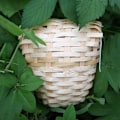 Pikkukuva 5 / 11: Bambukudotut Hummingbird Nest -lintukoti varpuspeippojen yöpymiseen