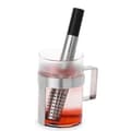 Miniatyrbillede 3 af 9: Te-infusionsstav i rustfrit stål Filter Steeper Kaffeblad Urte Si