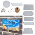 Pikkukuva 6 / 11: Tervetuloa riippuva kyltti silikoni- mold Tiekyltin mold C