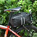 Miniatyrbild 6 av 11: Stor Kapacitet Handväska Cykelpakethållare Väska för Cykelturer/Pendling/Shopping Black