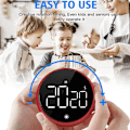 Miniatyrbilde 7 av 11: Magnetisk digital timer kjøkken roterende timer for matlaging, studering, trening Red