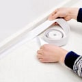 Miniatyrbillede 2 af 11: Caulk Tape Forseglingstape, Vandtæt PVC Selvklæbende Caulk Tape Forseglingstape til Køkken Toilet Badeværelse Badekar Håndvask null - C