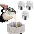 Miniatyrbillede 6 af 7: 3 stk. Polyester Filterposer Te Kaffe Juice Filternet Holdbart