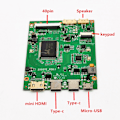 Miniatyrbild 3 av 7: HDMI-kompatibla Typ-C Mini Kontrollerkort Portabla Displaymoduler