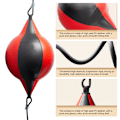 Miniatyrbillede 2 af 11: PU Læder Boksning Speed Balls Punching Bag Boksning Punch Bag Wrecking Balls Bag Black flame