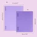Miniatyrbild 3 av 11: Multifunktionell pärm PP pärmringar Pärm Push-Pull Cover C - A 5
