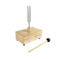 Miniatyrbild 7 av 7: Experimentell utrustning Undervisning Akustik 512 Hz Stämgaffel Med Resonanslåda