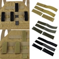 Miniatyrbillede 2 af 10: Taktiske patches fastgørelsesstrips til fastgørelse af patches til 3 tommer høje patches Army Green