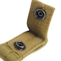 Miniatyrbilde 10 av 11: Militær D-ring adapter karabinkrok løkke stropp webbing feste stropp Brown