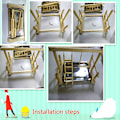 Pikkukuva 2 / 7: Parrot Playground Cage Puulelut Conure Parakeetille Play Rest Ladder Climbille