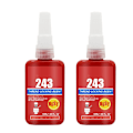 Miniatyrbillede 1 af 11: 50ml trådlåsemiddel høj sejhed trådlåsende tætningsmiddel til gevind, null - 2 bottles
