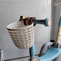 Miniatyrbillede 4 af 11: Børnecykler Frontkurv Plastik Cykelkurve med Justerbar Rem