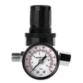 Lufttryksregulator Reducer Manometer Sprøjtepistol Trykkontrol til Ventil Ga