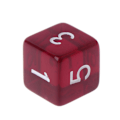 Miniatyrbillede 6 af 10: 7 stk./sæt Polyhedral Multi Sided Dice D4-D20 Dungeons&Dragon D&D RPG Poly Game Burgundy