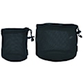 Miniatyrbillede 11 af 11: Nylon Net Drawstring Taske Udendørs Camping Bestik Organizers Opbevaringspose Large and Small
