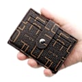 Miniatyrbild 1 av 11: Herrplånbok Bank Kredit-ID-korthållare PU Läder Multi-Slot Fashion Card case- 1