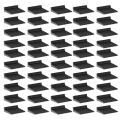 Miniatyrbild 7 av 7: Paket med 50 självhäftande dörrkanter tätar dörren väderavisolering ljudisolering Black