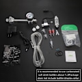 Miniatyrbild 1 av 11: Akvarium DIY CO2 System Generator Kit Bubble Counter Plants Diffusor med solenoid för ventilfiskar för tankregulator Acc E US plug