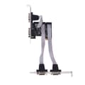 99100 Chipset PCIe 4 Portar Seriellt Add on-kort Multi RS232 DB9 COM Expansions Riser Adapter Converter TXB077