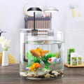 Miniatyrbilde 3 av 11: LED-akvarielys klips på fisketanker belysning for små og mellomstore fisketanker Black