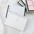 Miniatyrbild 5 av 11: Anteckningsblock för veckoplanerare Daglig produktivitetsarrangörer för studenter null - C