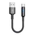 Flexibel typ C-kabel typ C till USB A Laddningskabel och datakabel 480 Mbps