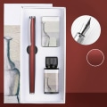 Miniatyrbilde 6 av 11: Fyllepenn med 4 blekkpatroner og 20 ml blekk Red