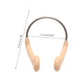 Miniatyrbilde 2 av 9: Silikon neseløft formet klips formet rettelse Steel wire without rope
