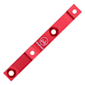 Miniatyrbilde 11 av 11: Flaskeholderjustering i aluminiumslegering for sykler 4 hole red