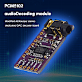 Miniatyrbillede 9 af 9: PCM5102 DacDecoder I2S Afspiller Modul Klar og Immersiv Digital Lyd