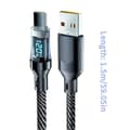 Miniatyrbilde 4 av 7: LED Digital Display 120W Type C til Type C Kabel 120W Hurtiglading