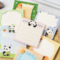Pikkukuva 4 / 11: 5kpl Sarjakuva Panda Muistilappu Anamal Memos Sticky Pad Koulutarvikkeet tytölle null - D