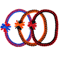 Miniatyrbillede 4 af 11: Graduation Ribbon Halskæde Vævning Bowknot Æres Snor Glat Stof Æres Reb Red yellow