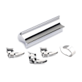 Miniatyrbild 9 av 10: Metallgitarr Slide Elektrisk Gitarr Slide med 3 Finger Picks och 1 Tum Pick Silver