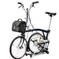 Miniatyrbillede 5 af 11: Cykel Frontramme Energitaske Cykelramme Kurv til Cykelture Matt green