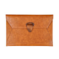 Miniatyrbillede 11 af 11: Håndholdt File Folder Opbevaringstaske Læder File Folder Laptop Sleeve Dokumenttaske null - 5