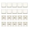 PBT Blank Keycap XDA Profile 1U Key Button Ersättning för Mekanisk Keyboa
