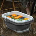 Pikkukuva 10 / 11: Taitettava ulkoiluruoka- ja hedelmävesisäiliö Dark gray