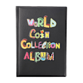 Miniatyrbillede 1 af 11: Coin Collector Album 120 Pocket Coin Storage Album Møntsamlingsbog Black - 2