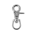 Rostfritt stål Svängögla Snap Hook Spring Spänne Dyk Clip Spring Krokar