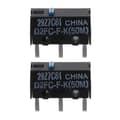 2/10st Original Mus Micro Switch Micro Button Blue Dot D2FC-F-K Switchar
