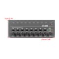 Miniatyrbillede 4 af 9: 8-vejs Audio Mixer Stereo Professionel Lydmixer 5V 2A Type-C Interface